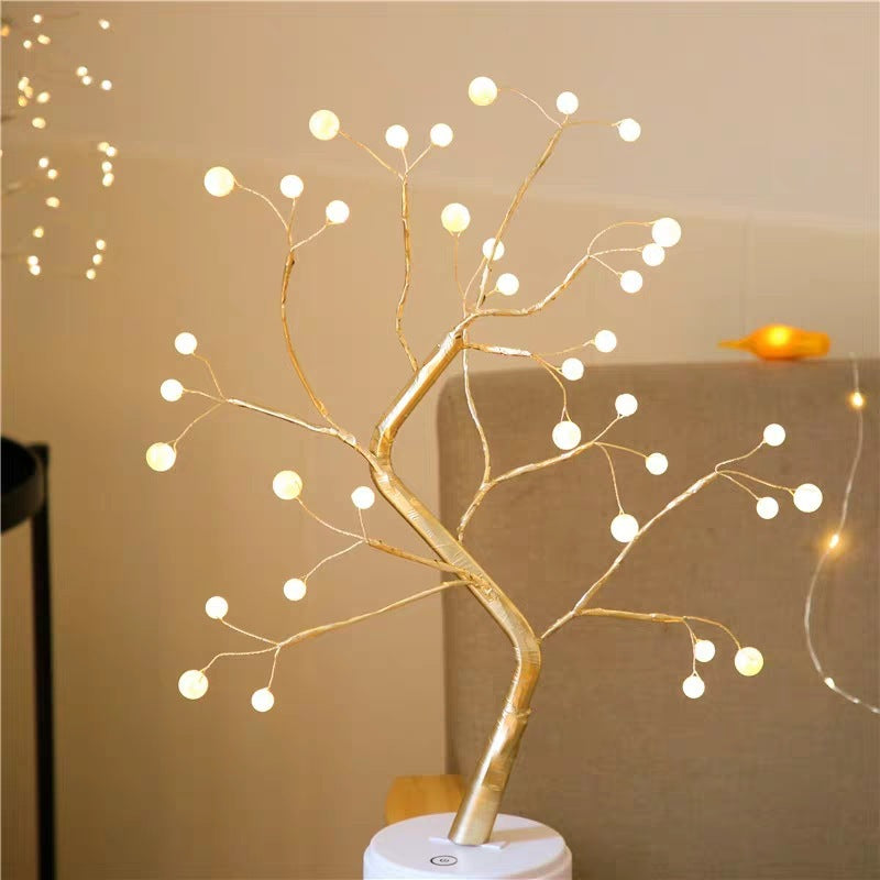 Led Copper Wire Light Bedroom Light - BossAura