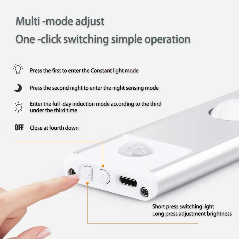 3 in 1 Under Cabinet Lights LED Lights - BossAura