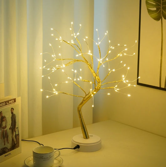 Led Copper Wire Light Bedroom Light - BossAura
