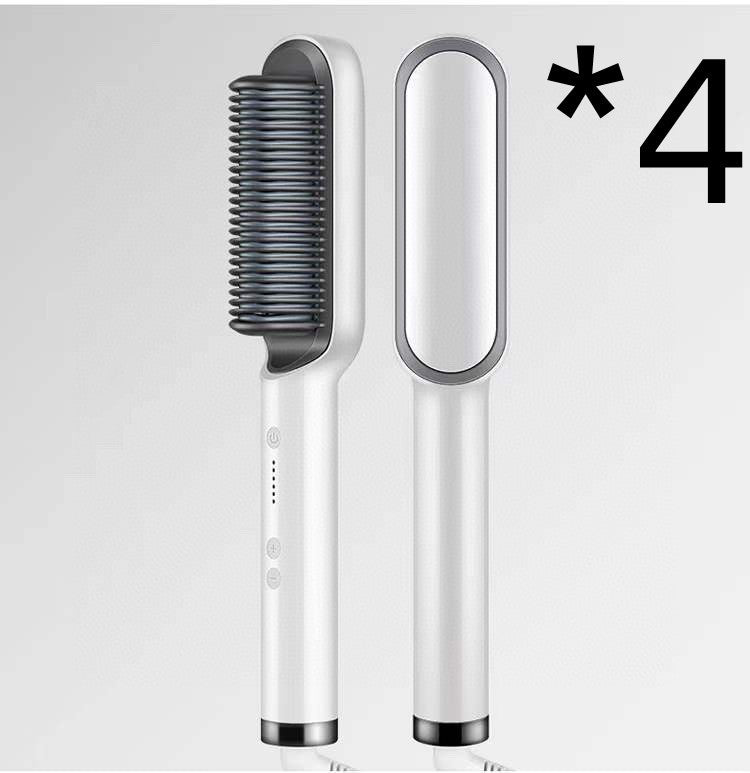 New 2 In 1 Hair Straightener Electric Hot Comb - BossAura