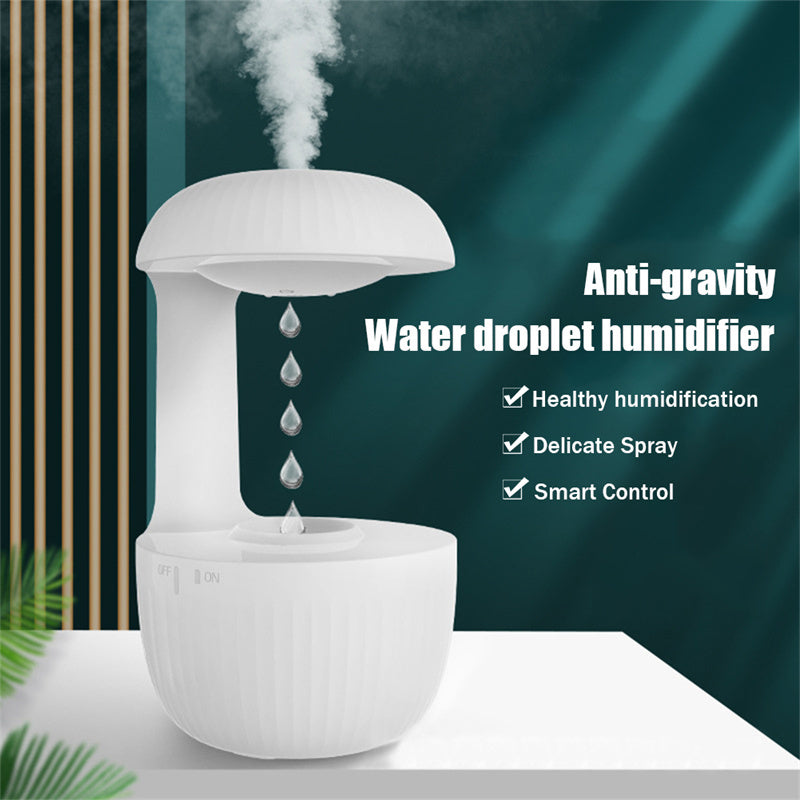 Anti-gravity Air Humidifier Water Drops Cool Mist - BossAura