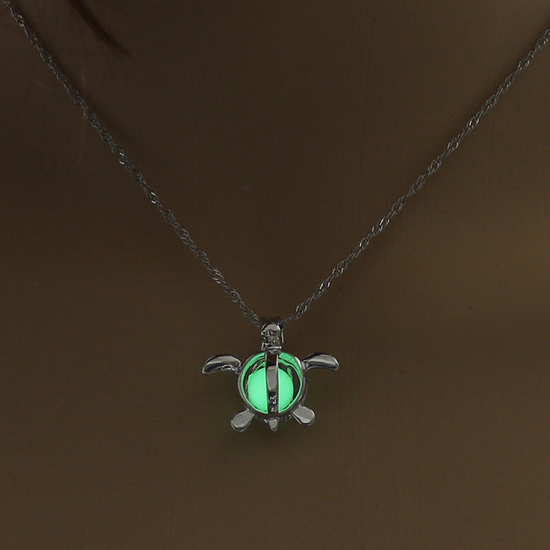 Moon Natural Glowing Stone Healing Necklace - BossAura